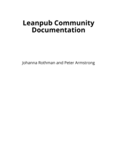 Leanpub Community Documentation